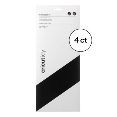 Cricut Smart Label etiqueta autoadhesiva Permanente Negro 4 piezas