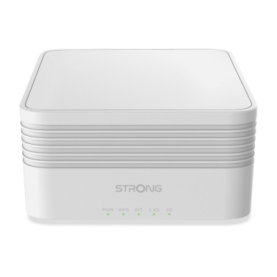 Strong MESHTRIAX3000 sistema Wi Fi Mesh Wi Fi en malla Doble banda 24 GHz 5 GHz Wi Fi 6 80211ax Blanco 3 Interno