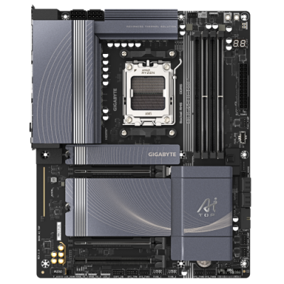 PLACA GIGABYTE B850 AI TOPAMDAM5B8504DDR5256GB1HDMIUSB C4SATA33M22X10GBELANWIFI7BT547USB32ATX