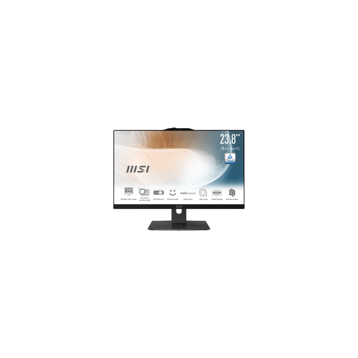 MSI Modern AM242P 12M Intel Core i5 i5 1235U 605 cm 238 1920 x 1080 Pixeles PC todo en uno 16 GB DDR4 SDRAM 512 GB SSD Wi Fi 6E