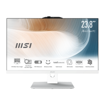 MSI Modern AM242P 12M Intel Core i5 i5 1235U 605 cm 238 1920 x 1080 Pixeles PC todo en uno 16 GB DDR4 SDRAM 512 GB SSD FreeDOS 