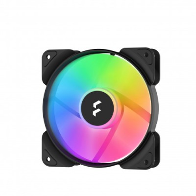 Fractal Design Aspect 12 RGB PWM Carcasa del ordenador Ventilador 12 cm Negro 1 piezas
