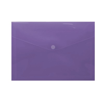 SOBRE PORTADOCUMENTOS CON VELCRO A4 MORADO POLIPROPILENO INGRAF 332735