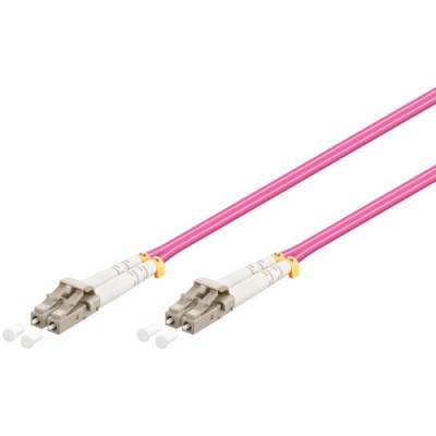 WP WPC FP4 5LCLC 010 Cable de fibra optica e InfiniBand 1 m LC Violeta