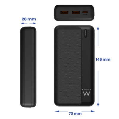 Ewent POWER BANK 20000mAh PD 225W