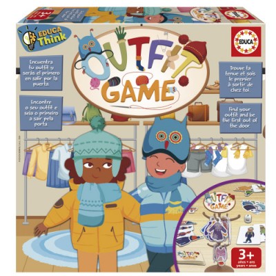 CAJA JUEGO CREA OUTFIT COL EDUCA THINK EDUCA BORRAS 20138
