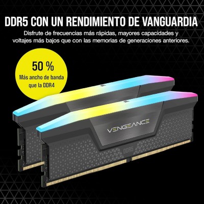 MEMORIA CORSAIR DDR5 32GB 2X16GB PC6400 WARZONE CMH32GX5M2B6400Z32 WZ