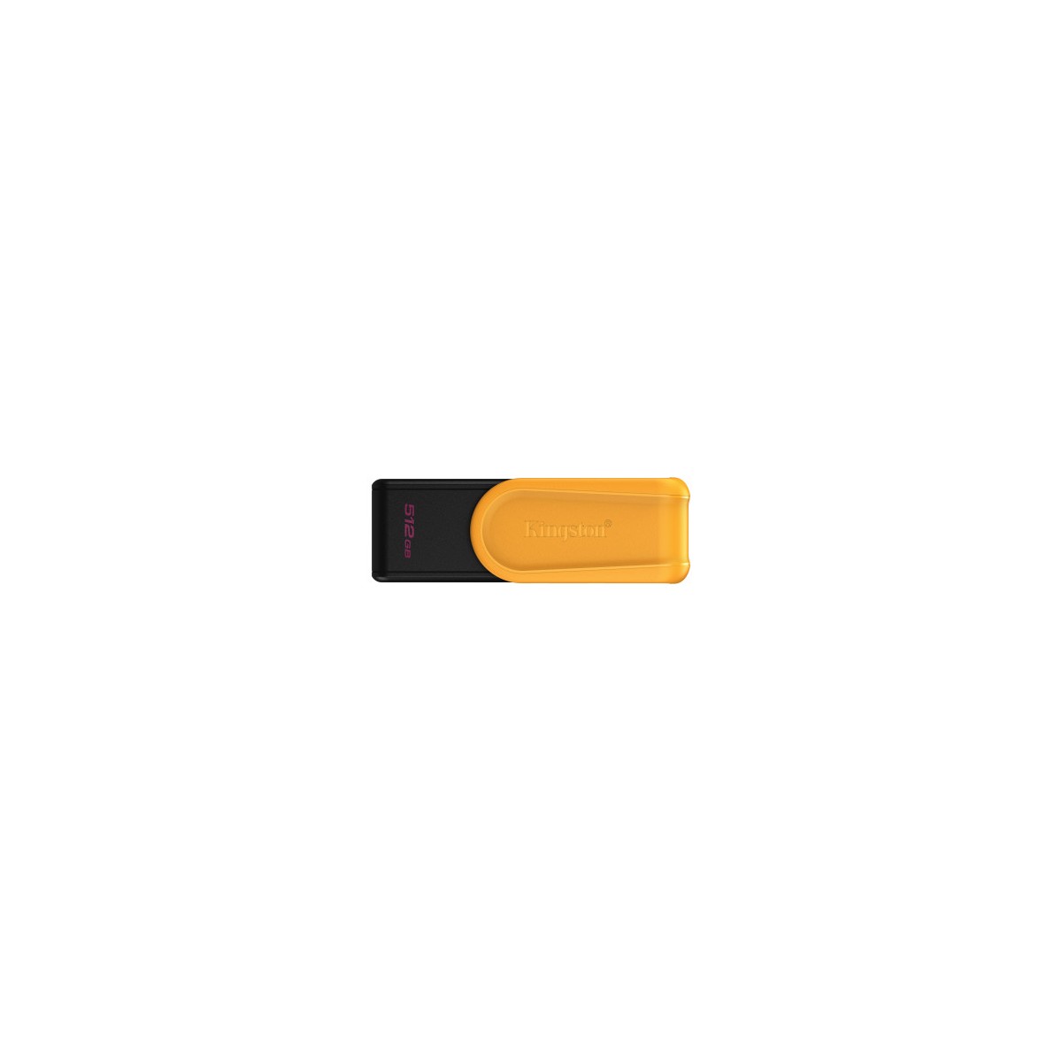 Kingston Technology DataTraveler 512GB Portable USB 32 Gen 1 Exodia S Black Yellow