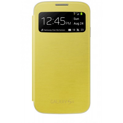 Samsung S View funda para telefono movil Libro Amarillo