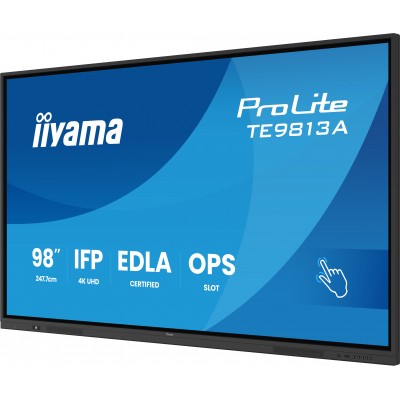 PANTALLA INTERACTIVA 98 EDLA ANDROID 14 8 128GB UHD IPS MM 2X 20W 20W SUBWR 2X HDMI DP 2X USB C 450CD M HORIZ MEDIA PLAY USB PO PANTALLA INTERACTIVA 98 EDLA ANDROID 14 8 128GB UHD IPS MM 2X 20W 20W SUBWR 2X HDMI DP 2X USB C 450CD M HORIZ MEDIA PLAY USB PO