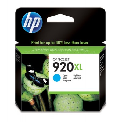 HP 920XL CARTUCHO DE TINTA HP920XL CIAN CD972AE