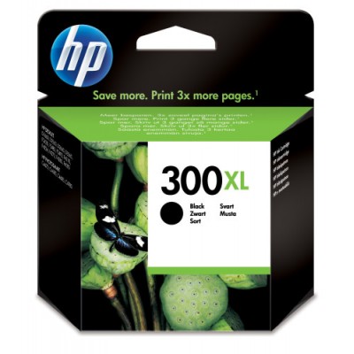 HP Cartucho de tinta original 300XL de alta capacidad negro