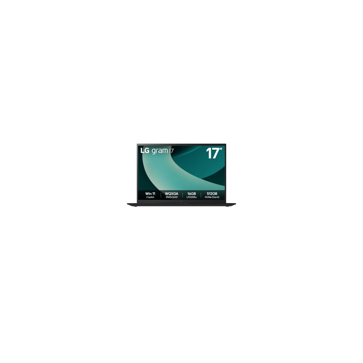 LG Gram 17Z90T Intel Core Ultra 7 255H Portatil 432 cm 17 WQXGA 32 GB LPDDR5x SDRAM 1 TB SSD Wi Fi 7 80211be Windows 11 Home Es