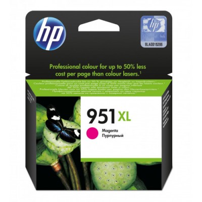 CARTUCHO DE TINTA HP Nº 951XL MAGENTA OFFICEJET PRO 8100 8600 CN047AE