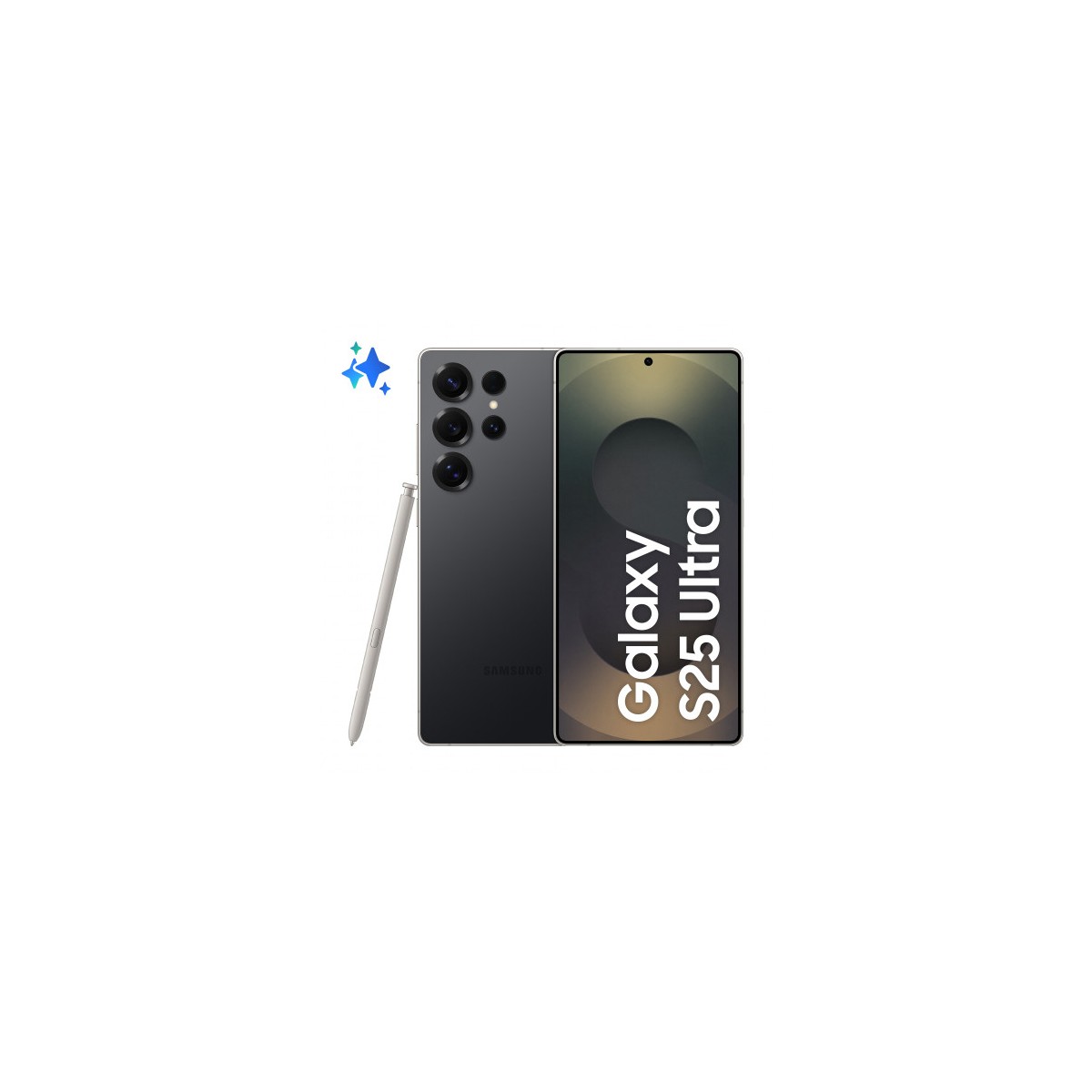 Samsung Galaxy S25 Ultra 175 cm 69 SIM doble Android 15 5G USB Tipo C 12 GB 256 GB 5000 mAh Negro Titanio