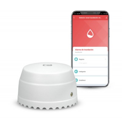 DETECTOR DE SEGURIDAD DE INUNDACION SMART WIFI GARZA 401346C