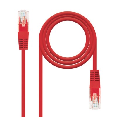 NANOCABLE CABLE RED LATIGUILLO RJ45 CAT6 UTP AWG24 ROJO 30 M 10200403 R