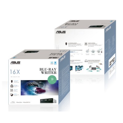 ASUS BW 16D1HT unidad de disco optico Interno Blu Ray DVD Combo Negro