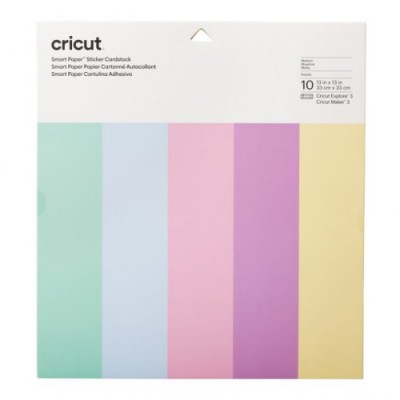 Cricut Sticker Cardstock Pastels pegatina para ninos