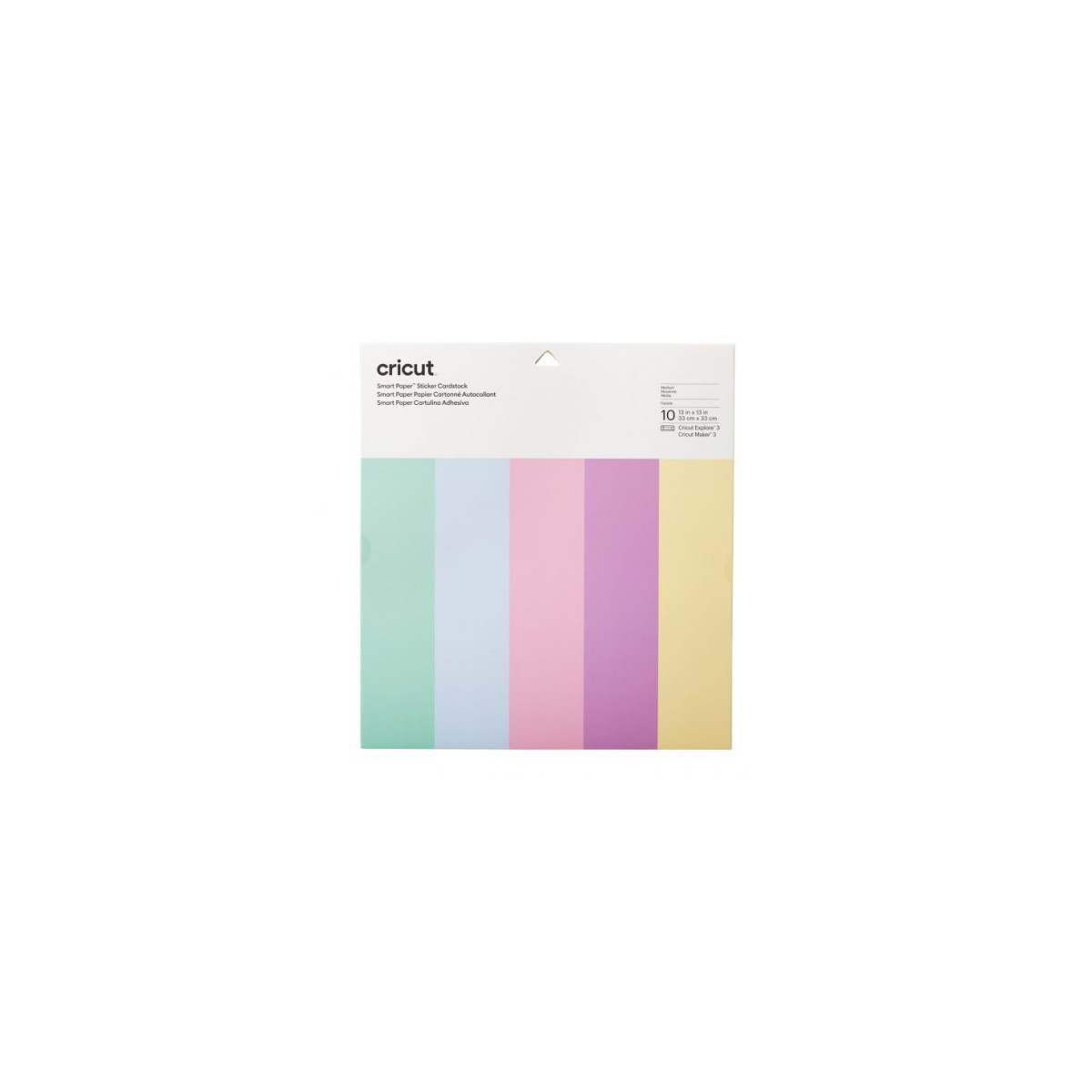 Cricut Sticker Cardstock Pastels pegatina para ninos