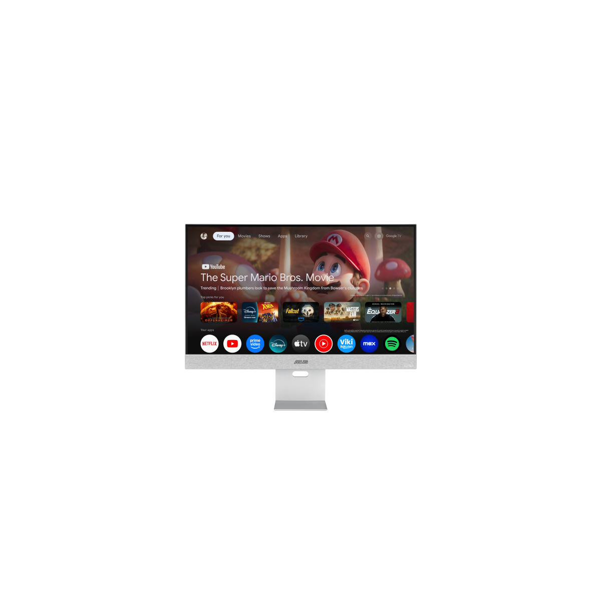 ASUS ZenScreen MS32UC pantalla para PC 80 cm 315 3840 x 2160 Pixeles 4K Ultra HD LED Gris Blanco