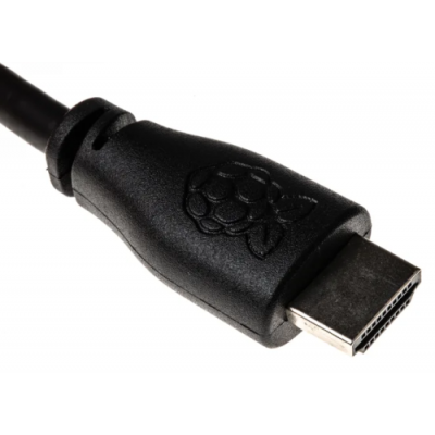 Raspberry Pi CPRP020 B cable HDMI 2 m HDMI tipo A Estandar Negro