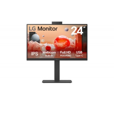 LG 24BA850 B pantalla para PC 605 cm 238 1920 x 1080 Pixeles Full HD Negro