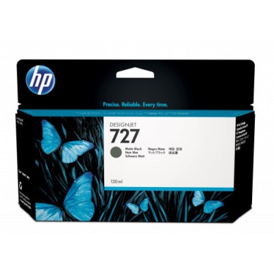 HP Cartucho de tinta DesignJet 727 negro mate de 130 ml