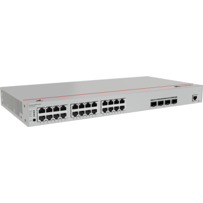 Huawei S310 24P4X Gigabit Ethernet 10 100 1000 Energia sobre Ethernet PoE 1U Gris