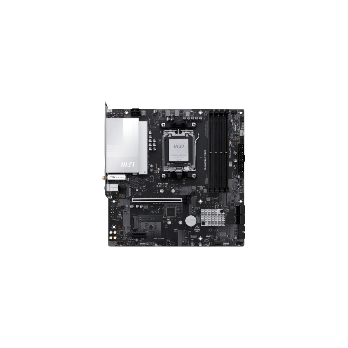 MSI PRO B840M P WIFI6E placa base AMD B840 Zocalo AM5 micro ATX