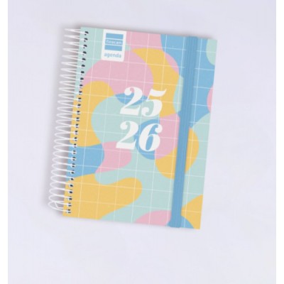 AGENDA ESCOLAR 2025 2026 SECUNDARIA 8º 120X164 SEMANA VISTA HORIZONTAL ART FINOCAM 634224826