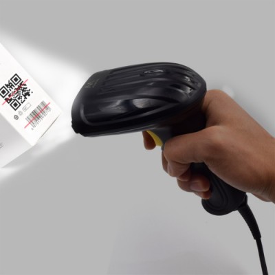 Ewent EW3410 lector de codigo de barras Lector de codigos de barras portatil 2D LED Negro