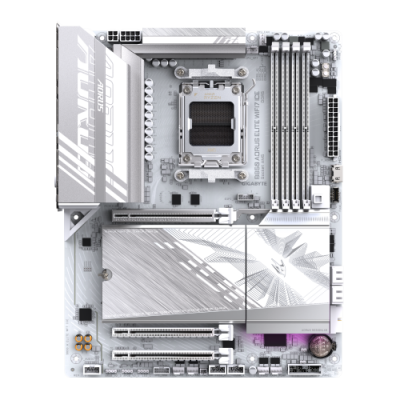 GIGABYTE B850 AORUS ELITE WIFI7 ICE Placa Base Procesadores AMD Ryzen Serie 9000 VRM digital de 1221 fases hasta 8200MHz DDR5 O
