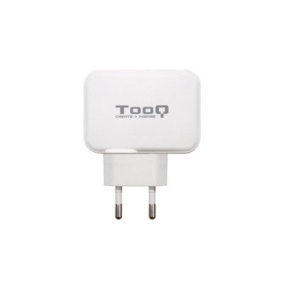 TooQ Cargador de Pared doble puerto USB C USB A 27W