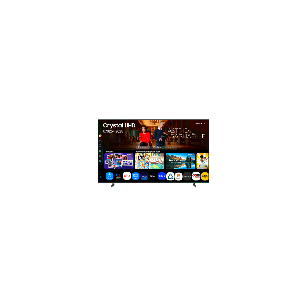 Samsung TU55U7025FK 1397 cm 55 4K Ultra HD Smart TV Wifi Negro