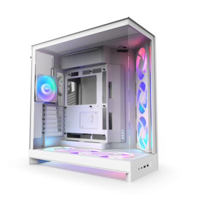 NZXT H9 Flow RGB Midi Tower Blanco