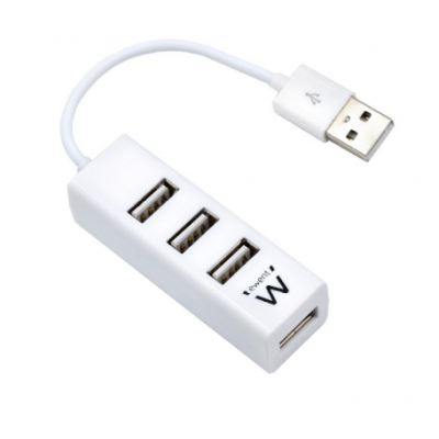 Ewent EW1122 hub de interfaz USB 20 Blanco