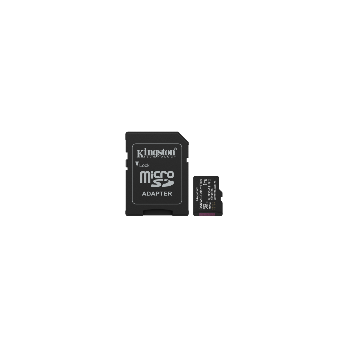 Kingston Technology 1TB microSDXC Canvas Select Plus Gen3 150MB s A1 Incluye adaptador de SD