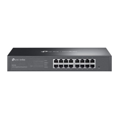 TP Link ES216G switch Gestionado Gigabit Ethernet 10 100 1000 Negro