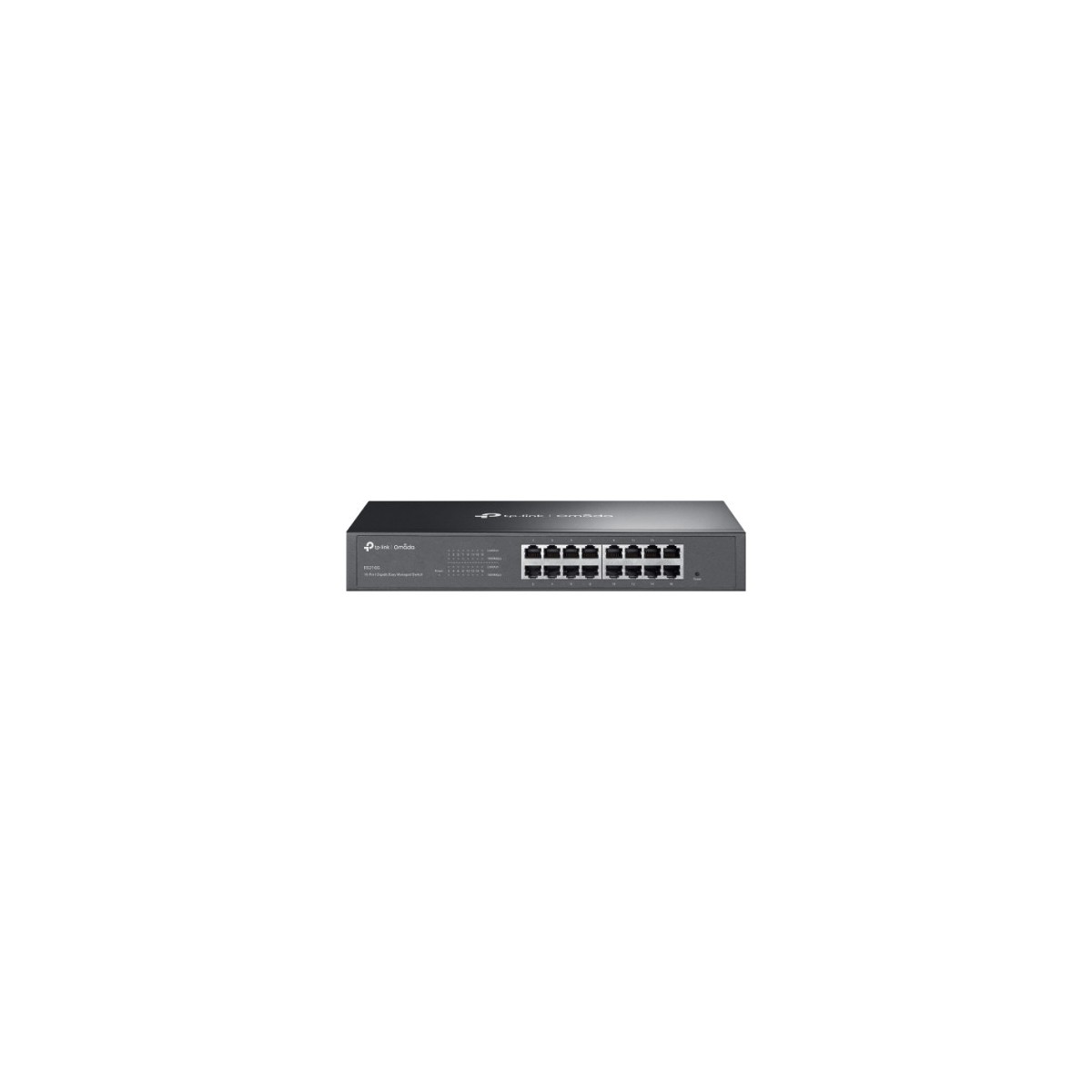 TP Link ES216G switch Gestionado Gigabit Ethernet 10 100 1000 Negro