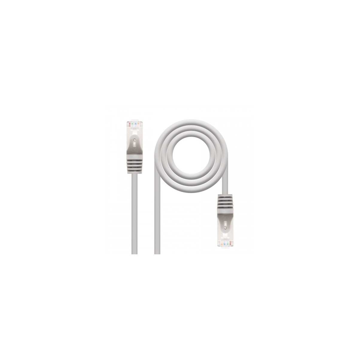 Nanocable 15m Cat6e cable de red Gris 5 m F UTP FTP