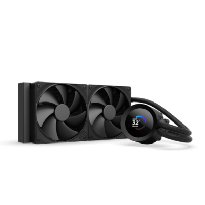 NZXT Kraken Plus 240 Procesador Sistema de refrigeracion liquida todo en uno 12 cm Negro