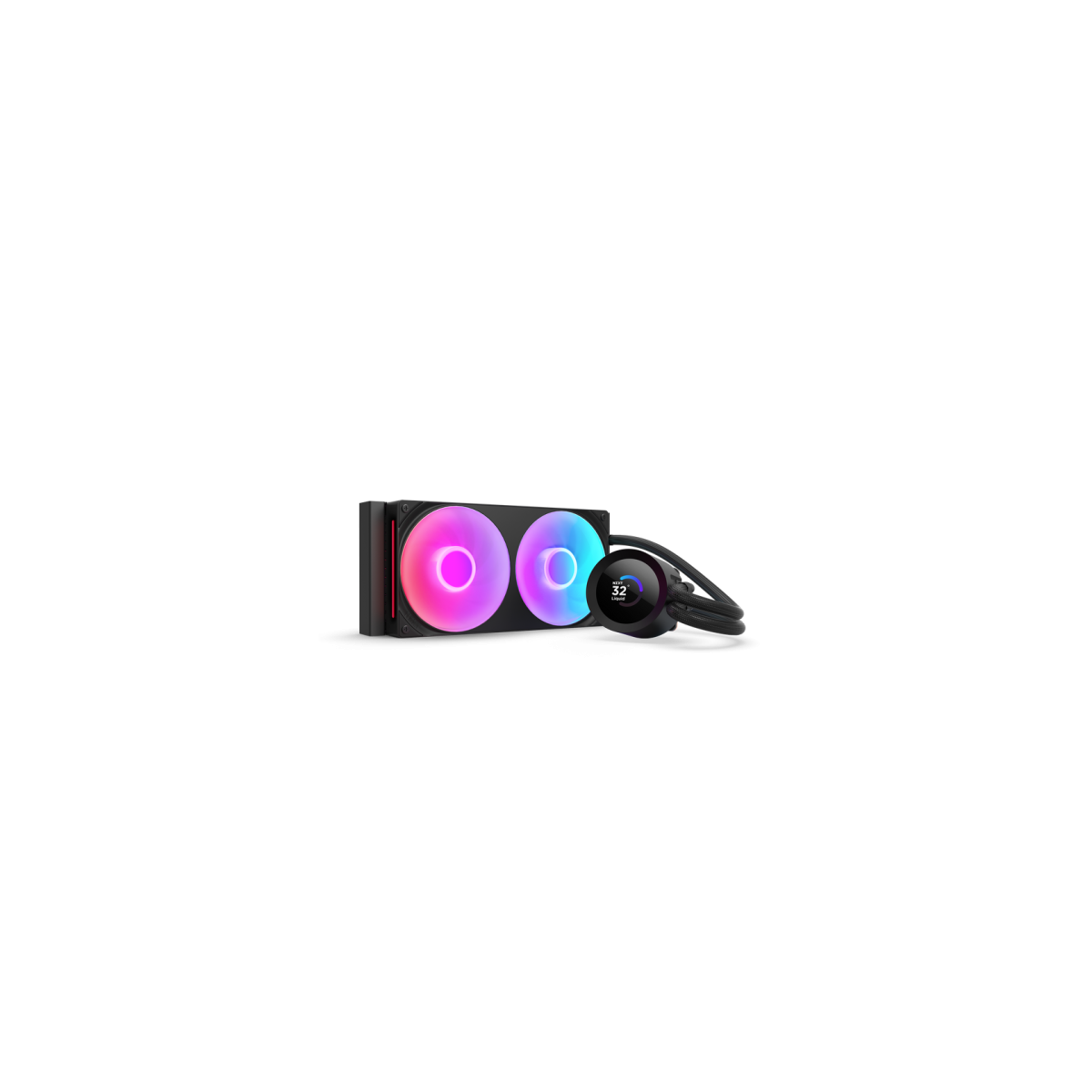 NZXT Kraken Plus RGB 240 Procesador Sistema de refrigeracion liquida todo en uno 12 cm Negro