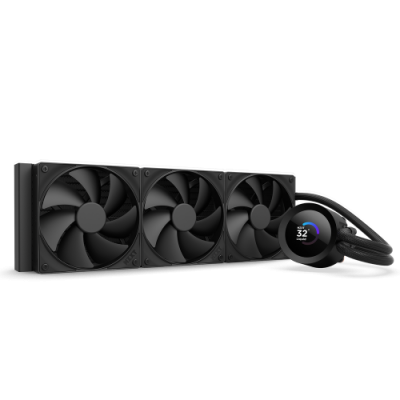NZXT Kraken Plus 360 Procesador Sistema de refrigeracion liquida todo en uno 12 cm Negro
