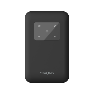 Strong 4G LTE MiFi Hotspot Router Wi Fi 900 router inalambrico Doble banda 24 GHz 5 GHz Negro
