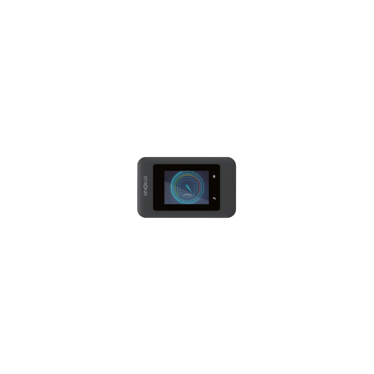 Strong 4G LTE MiFi Hotspot Router Wi Fi 1200 router inalambrico Doble banda 24 GHz 5 GHz Negro