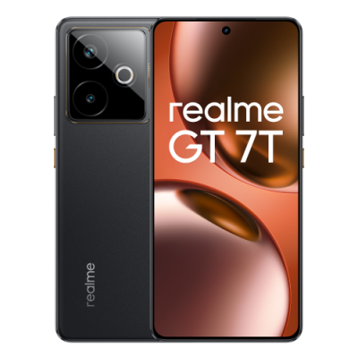 realme GT 7T 173 cm 68 SIM doble Android 15 5G USB Tipo C 12 GB 512 GB 7000 mAh Negro
