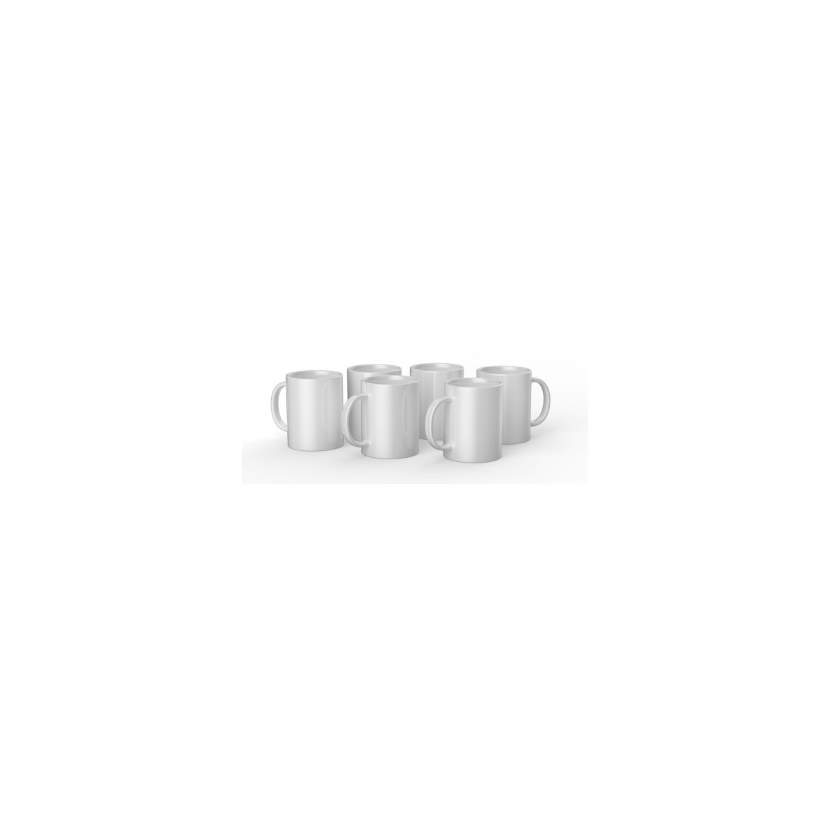 Cricut 2008944 tazon Blanco Universal 6 piezas