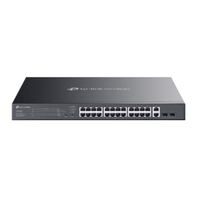 TP Link Omada ES228GMP switch Gestionado Gigabit Ethernet 10 100 1000 Energia sobre Ethernet PoE Negro