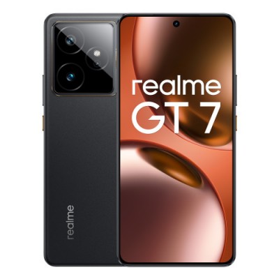 realme GT 7 172 cm 678 SIM doble Android 15 5G USB Tipo C 12 GB 256 GB 7000 mAh Negro